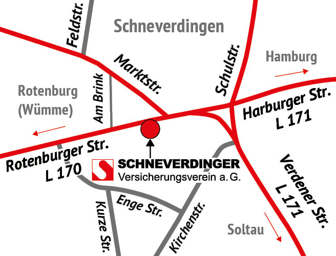 Stadtplan Schneverdingen